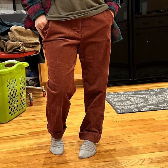 Boden cuffed corduroy pants. Womens size 8 - Picture 12 of 12